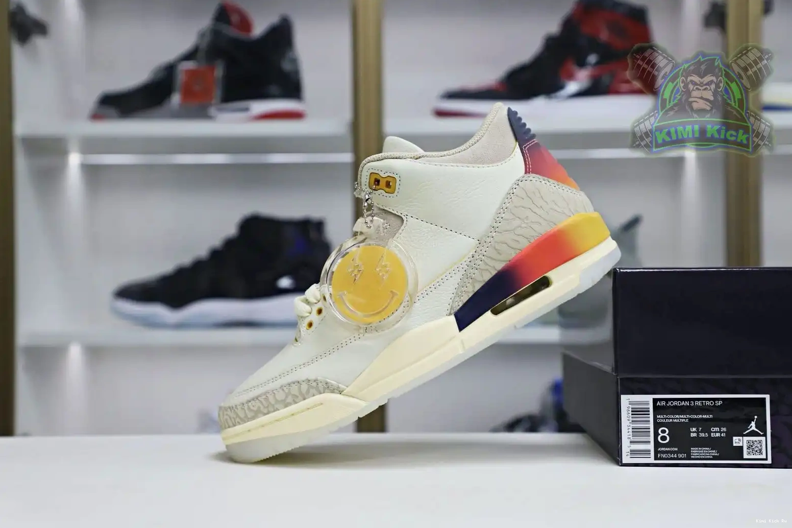 Air JBalvin Jordan Jordan3 x Kimikick 0806